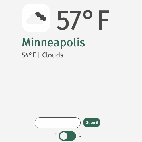 OpenWeather App preview